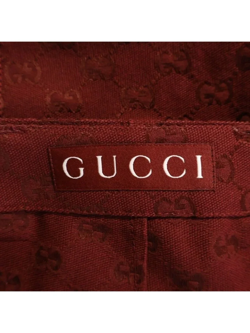 Gucci Shorts GG Cotton Red